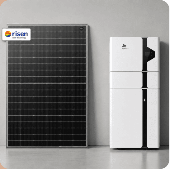 6.6KW SOLAR+13.3KWH BATTERY ALPHA